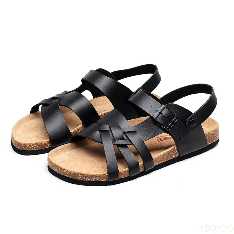 Gabriel - Hoogwaardige lederen sandalen